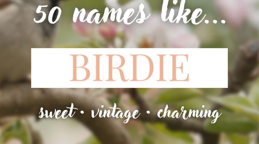 Names Like Birdie (Sweet, Vintage & Charming)