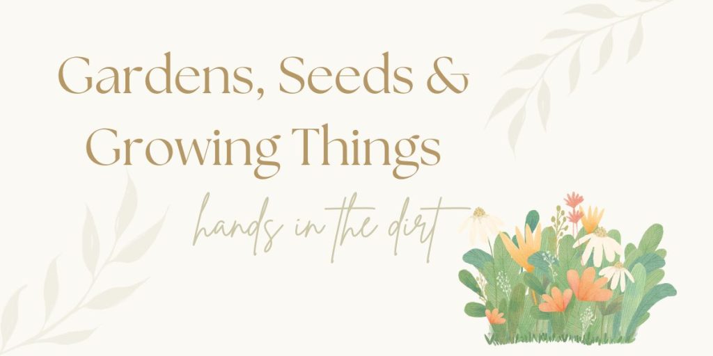 cottagecore gardening picture books