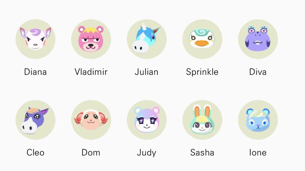 Fairycore Villager Lineup