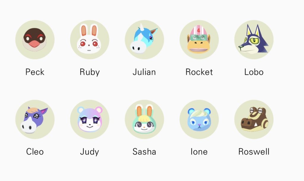Celestial / Space Villager Lineup