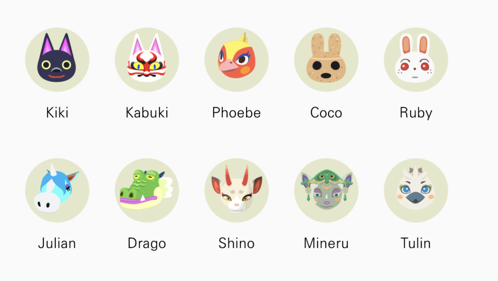 Enchanted Forest Villager Lineup