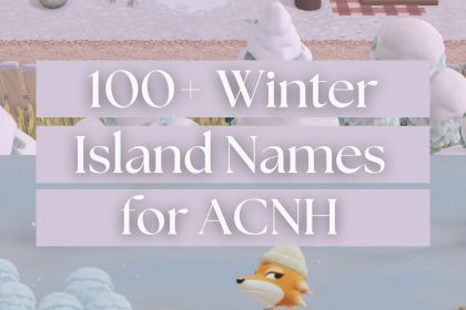 100+ Winter Island Names for Animal Crossing