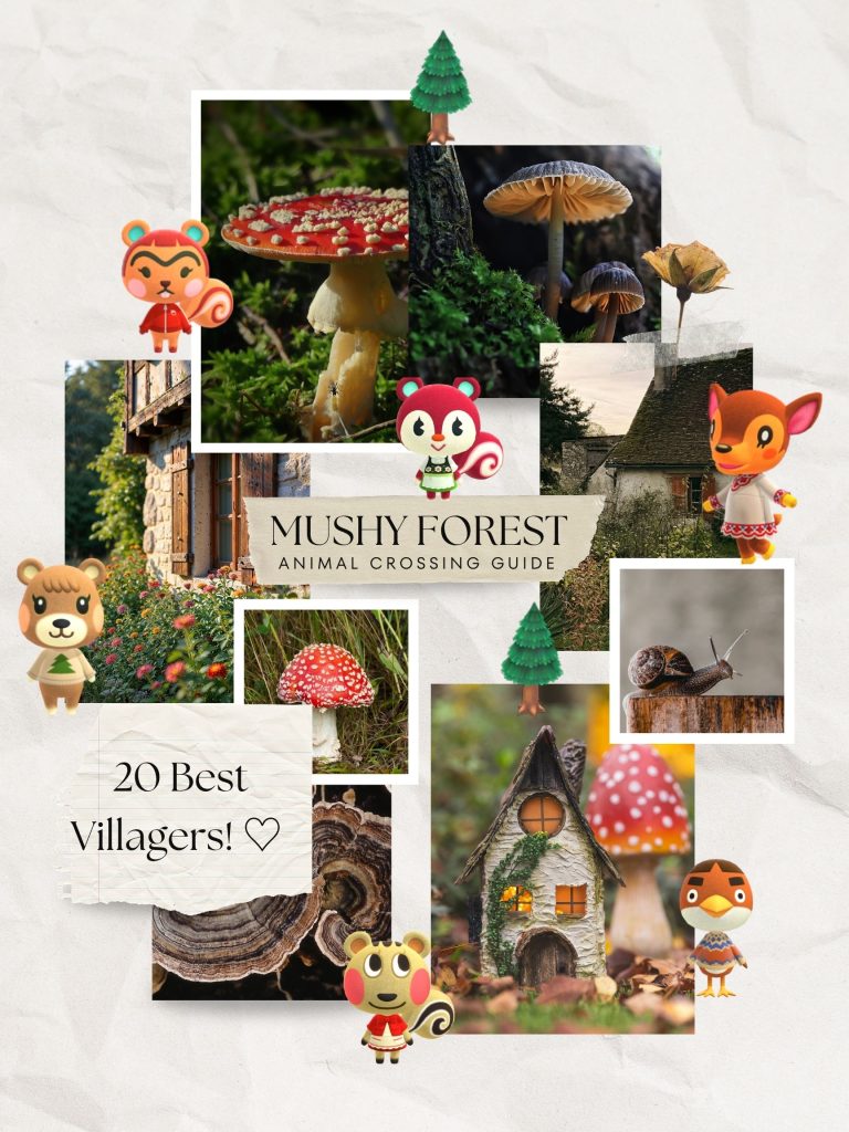 20 Best Mushroom Forest Animal Crossing Villagers