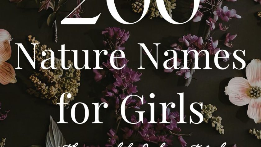 200+ Nature Girl Names (Earthy, Wild & Beautiful)