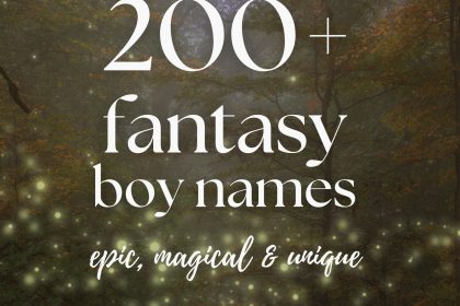 200+ Fantasy Boy Names (Epic, Magical & Unique)