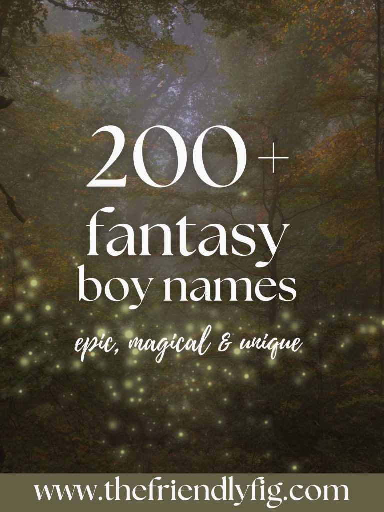 200+ Fantasy Boy Names (Epic, Magical & Unique)