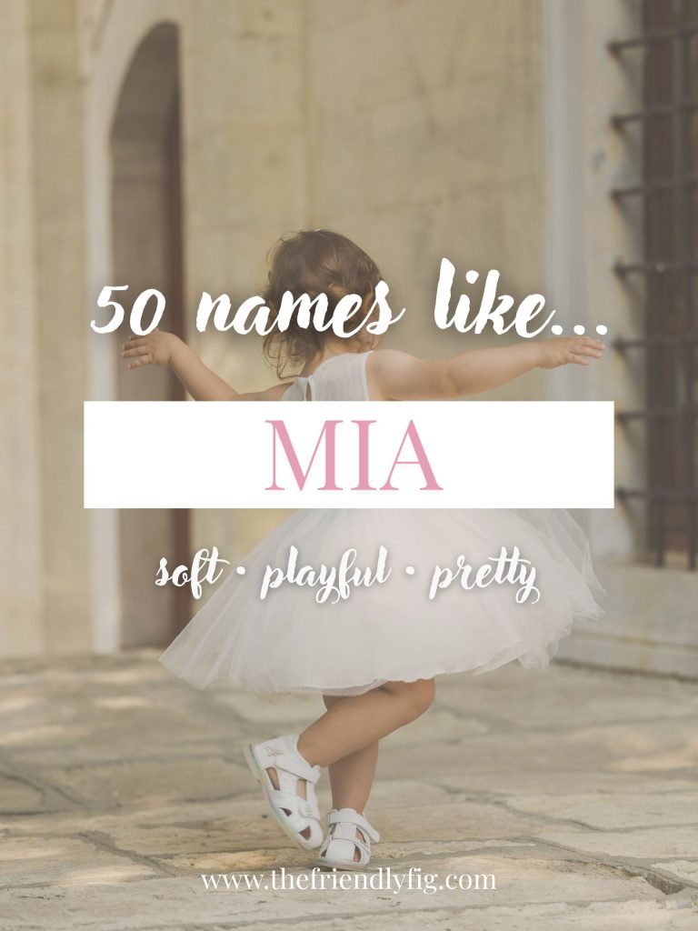 Names Like Mia (Soft, Playful & Pretty)