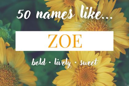 Names Like Zoe (Bold, Lively & Sweet)