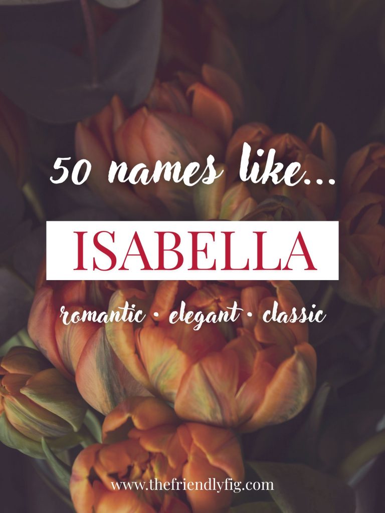 Names Like Isabella (Romantic, Elegant & Classic)
