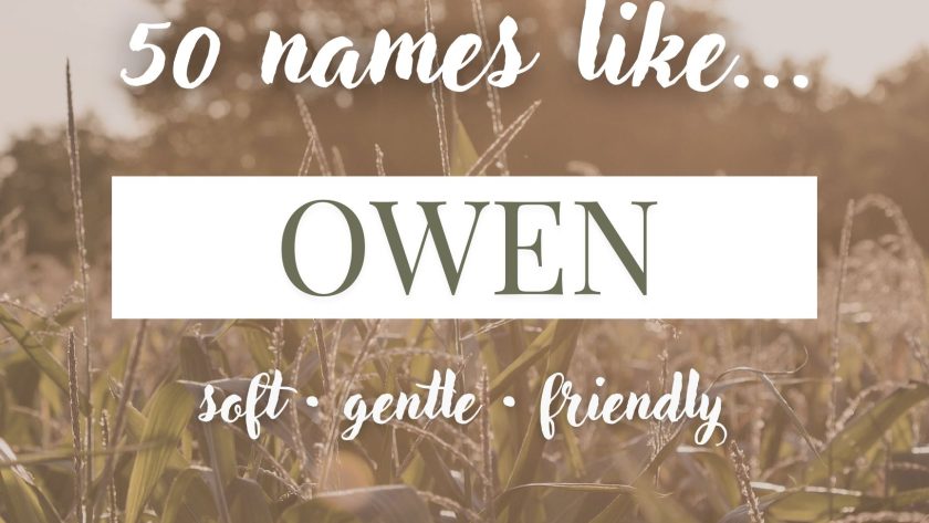 Names Like Owen (Soft, Gentle & Friendly)