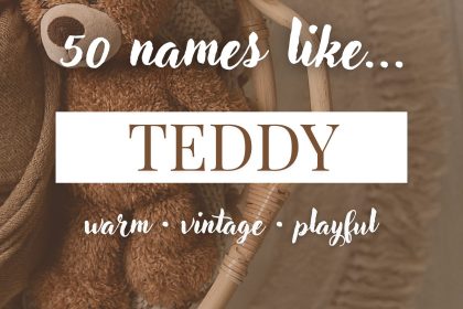 Names Like Teddy (Warm, Vintage & Playful)