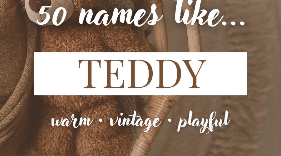 Names Like Teddy (Warm, Vintage & Playful)