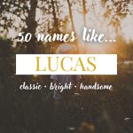 Names Like Lucas (Classic, Bright & Handsome)