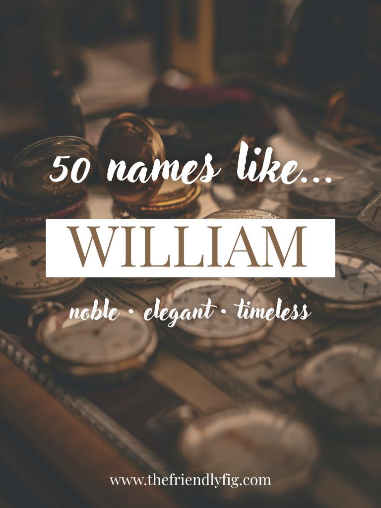 Names Like William (Noble, Elegant & Timeless)