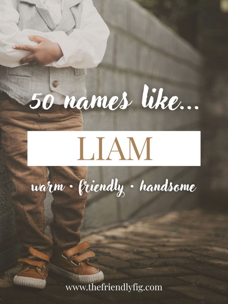 Names Like Liam (Warm, Friendly & Handsome)
