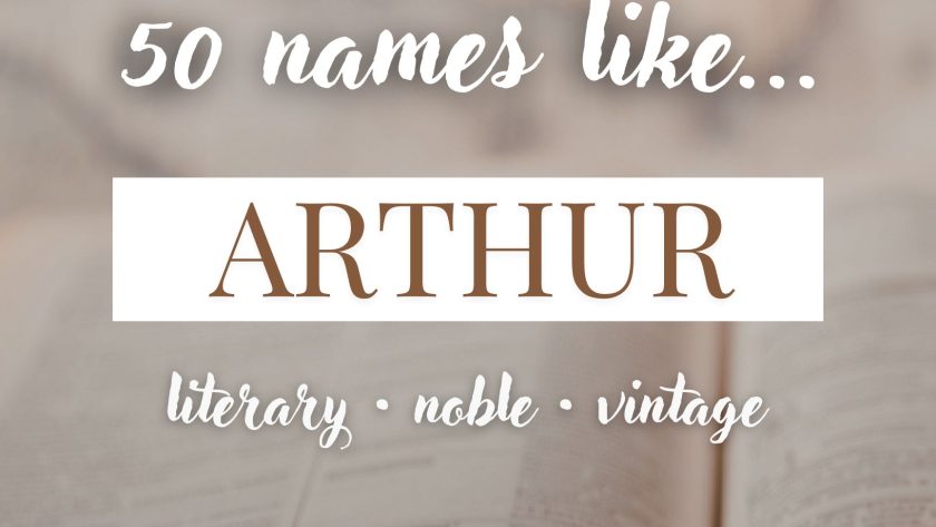 Names Like Arthur (Literary, Noble & Vintage)