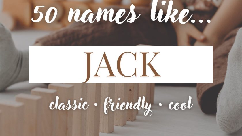 Names Like Jack (Classic, Friendly & Cool)