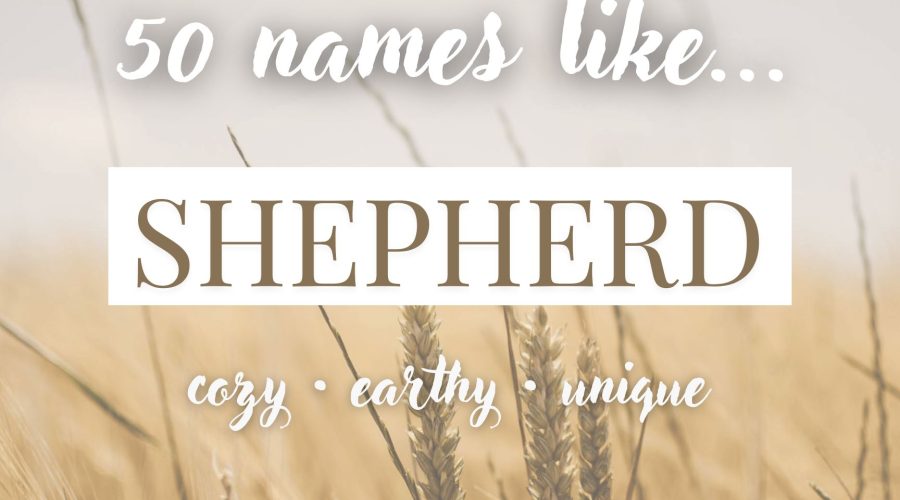 Names Like Shepherd (Cozy, Earthy & Unique)