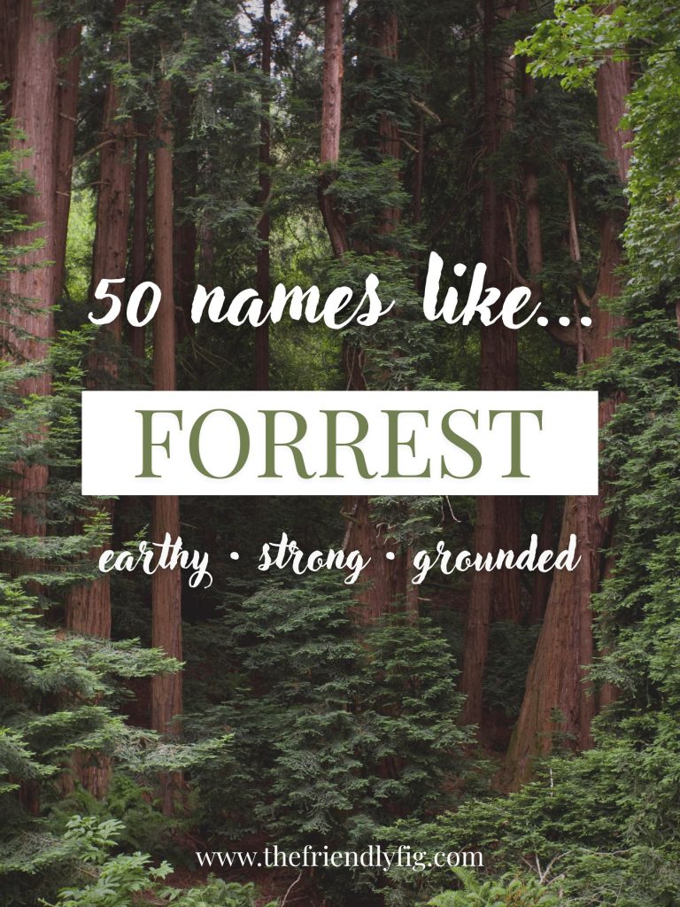Names Like Forrest (Earthy, Strong & Grounded)