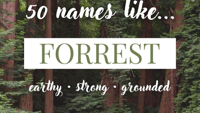 Names Like Forrest (Earthy, Strong & Grounded)
