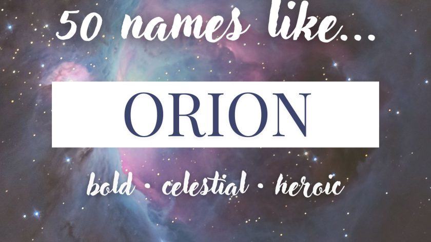 Names Like Orion (Bold, Celestial & Heroic)