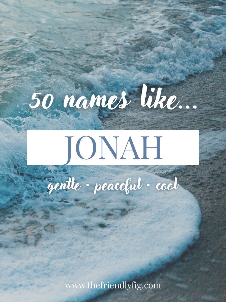 Names Like Jonah (Gentle, Peaceful & Cool)