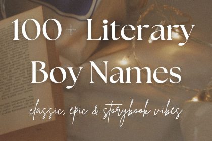 100 Literary Boy Names for Your Little Bookworm
