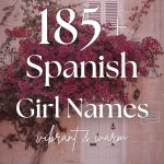 185+ Beautiful Spanish Girl Names (Vibrant & Warm)