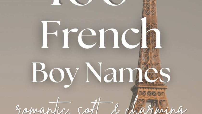 100+ French Boy Names (Romantic, Soft & Charming)