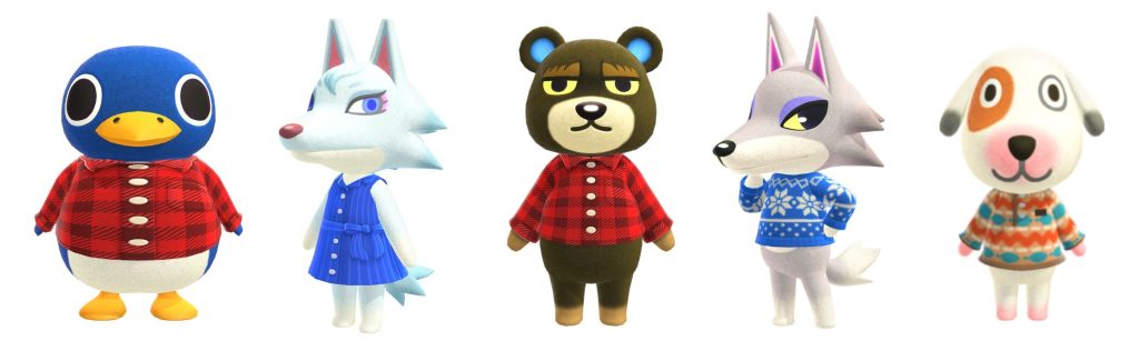 acnh winter island villagers