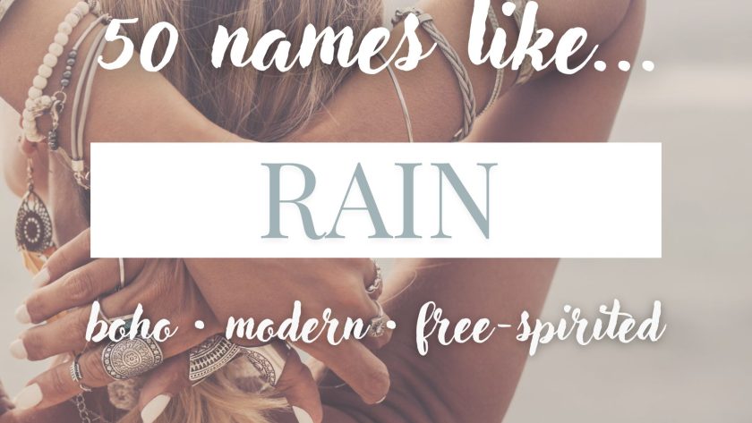 Names Like Rain (Boho, Modern & Free-Spirited)