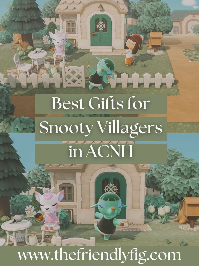 Best Gifts for Snooty Villagers in ACNH