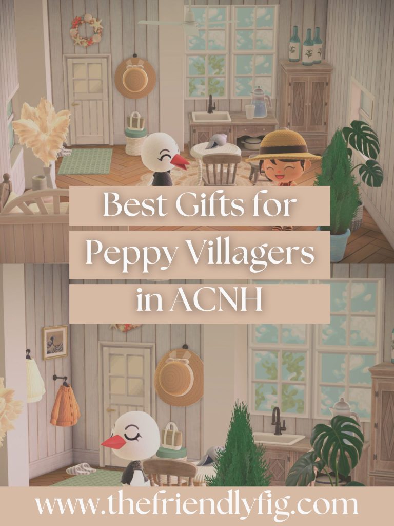 Best Gifts for Peppy Villagers in ACNH