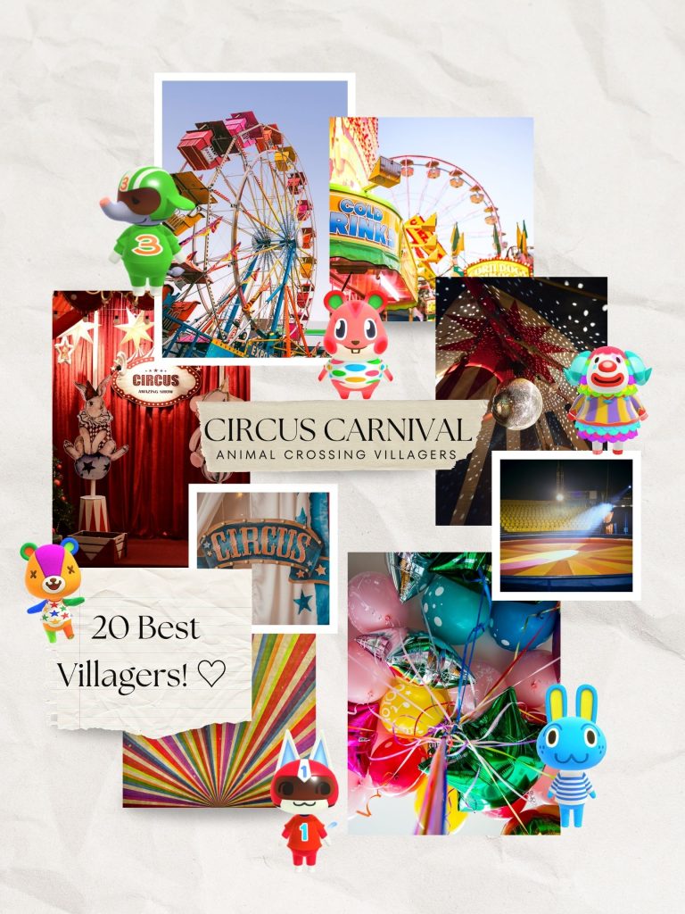 20 Best Circus & Carnival Animal Crossing Villagers