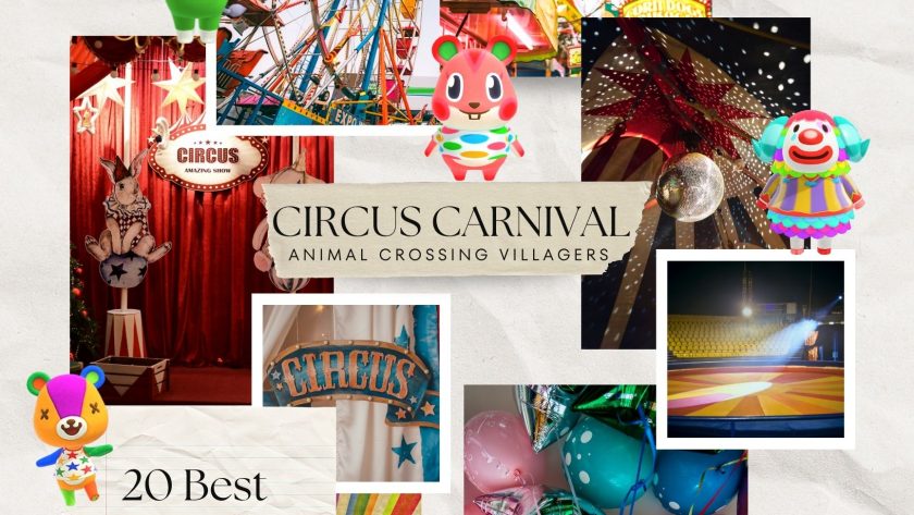 20 Best Circus & Carnival Animal Crossing Villagers