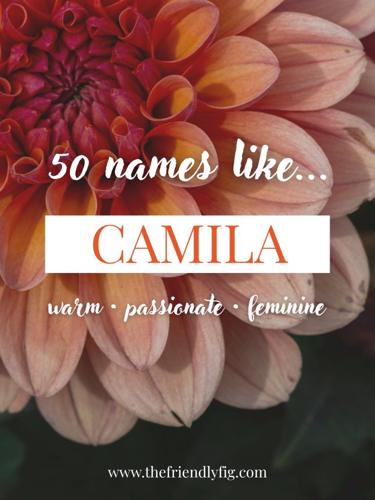 Names Like Camila (Warm, Passionate & Feminine)