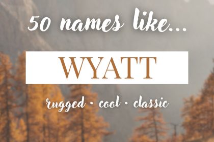 Names Like Wyatt (Rugged, Cool & Classic)