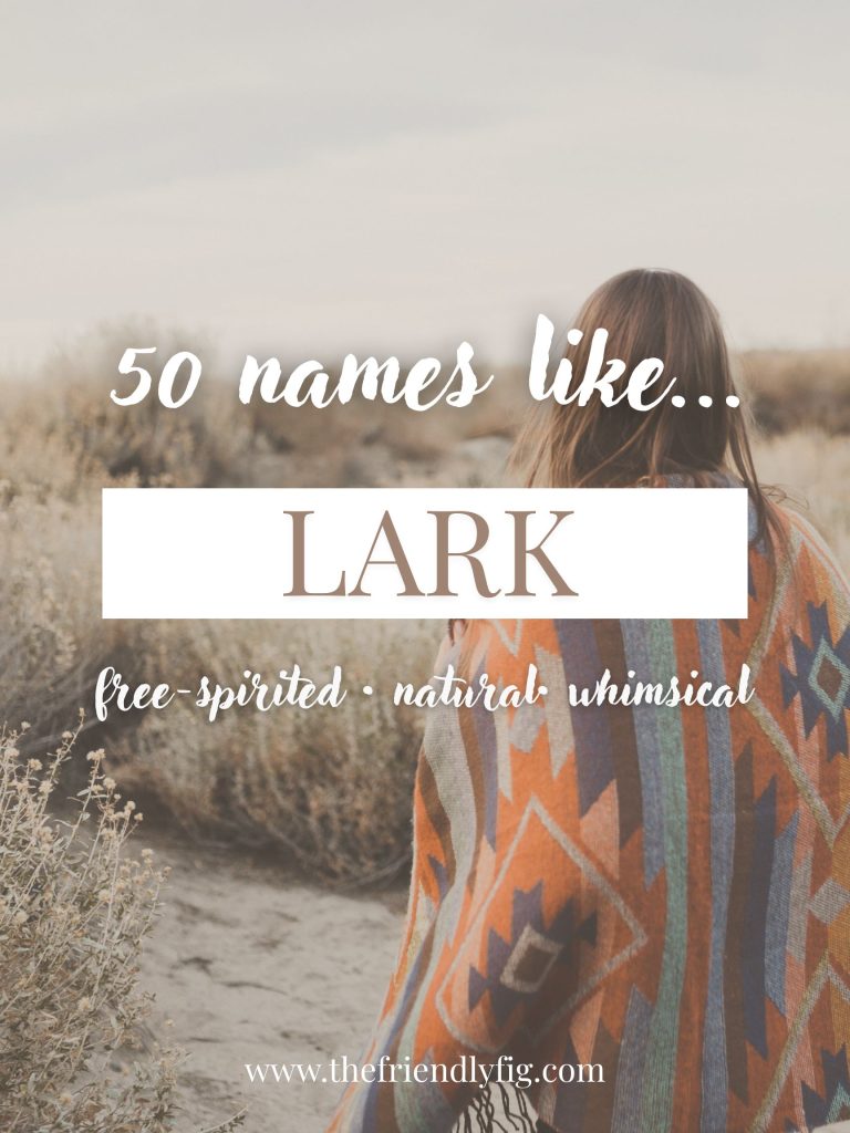 Names Like Lark (Free-Spirited, Natural & Whimsical)