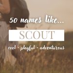 Names Like Scout (Cool, Playful & Adventurous)