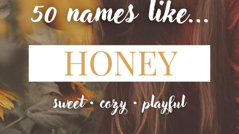 Names Like Honey (Sweet, Cozy & Playful)
