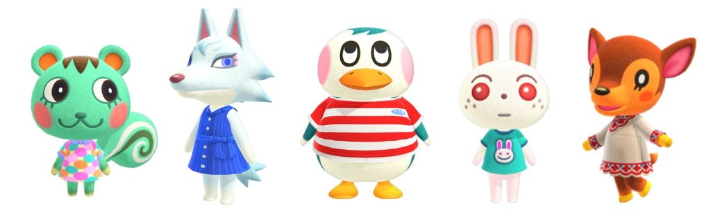 christmas villagers animal crossing