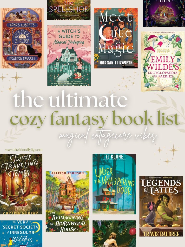 Best Cozy Fantasy Books with Magical, Cottagecore Vibes