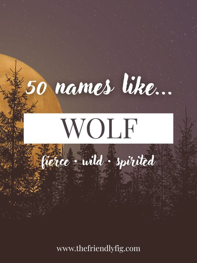 Names Like Wolf (Fierce, Wild & Spirited)