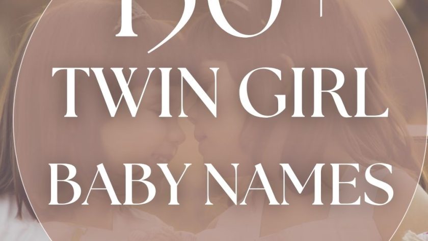 150+ Matching Twin Girl Names (Sweet Sets)
