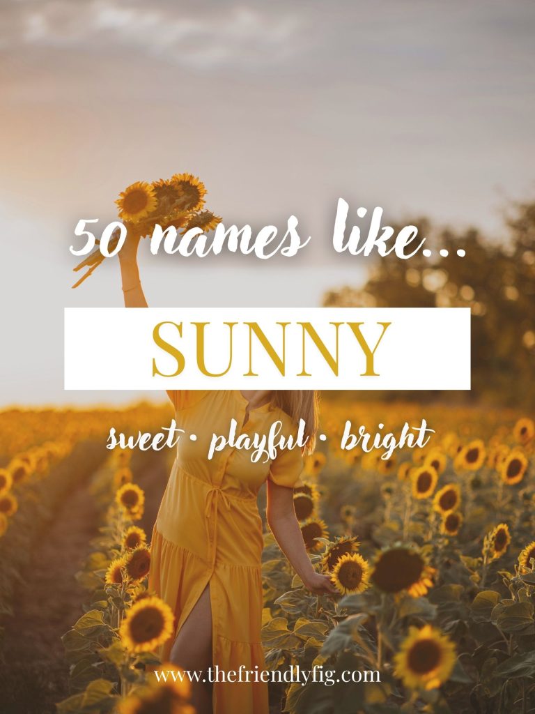 Names Like Sunny (Sweet, Playful & Bright)