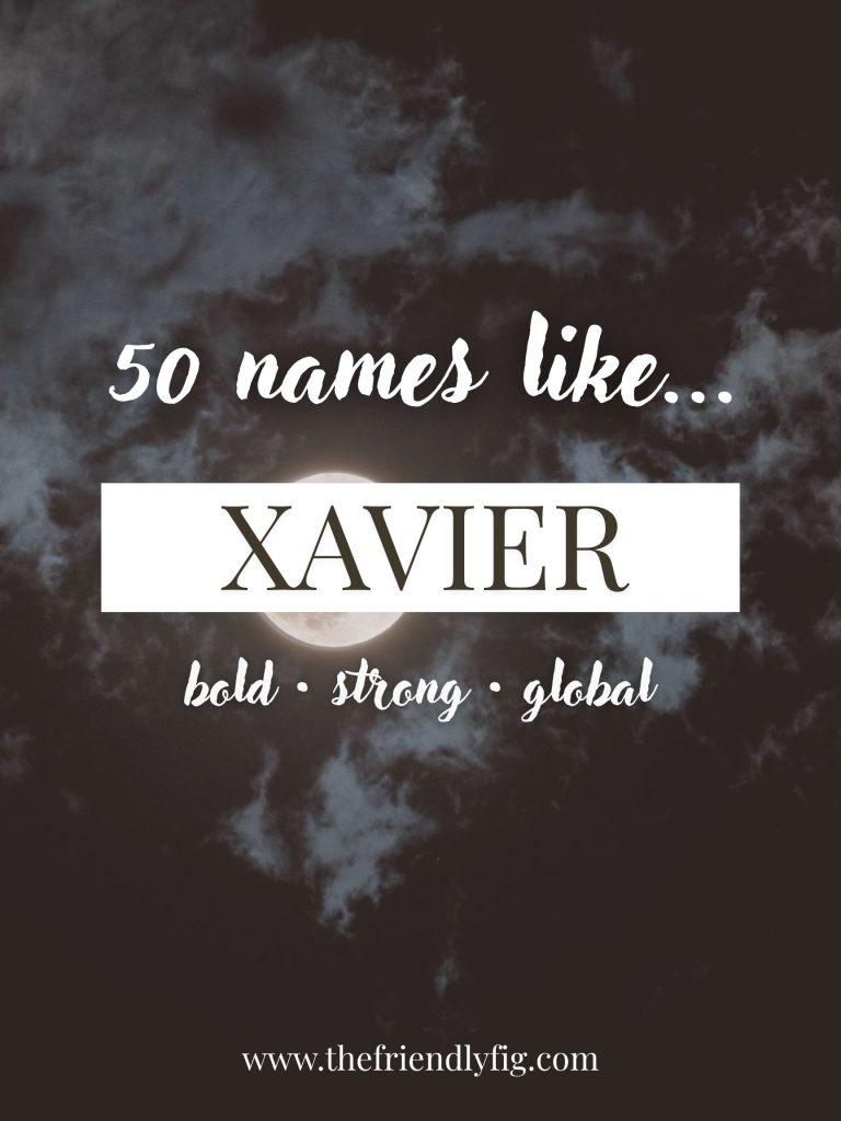 Names Like Xavier (Bold, Strong & Global)