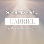 Names Like Gabriel (Noble, Angelic & Timeless)