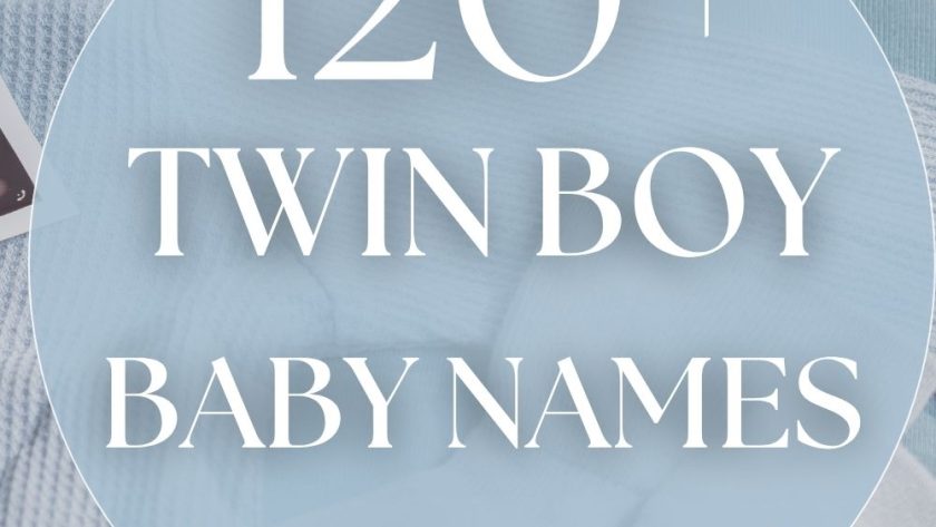 120+ Matching Twin Boy Names (Handsome Sets)