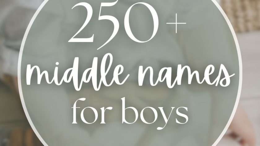250+ Best Middle Names for Boys (Classic & Unique)