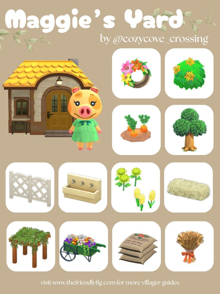 Maggie Yard Ideas ACNH